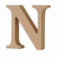 アルファベットレター　Ｎ
