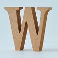 アルファベットレター　Ｗ