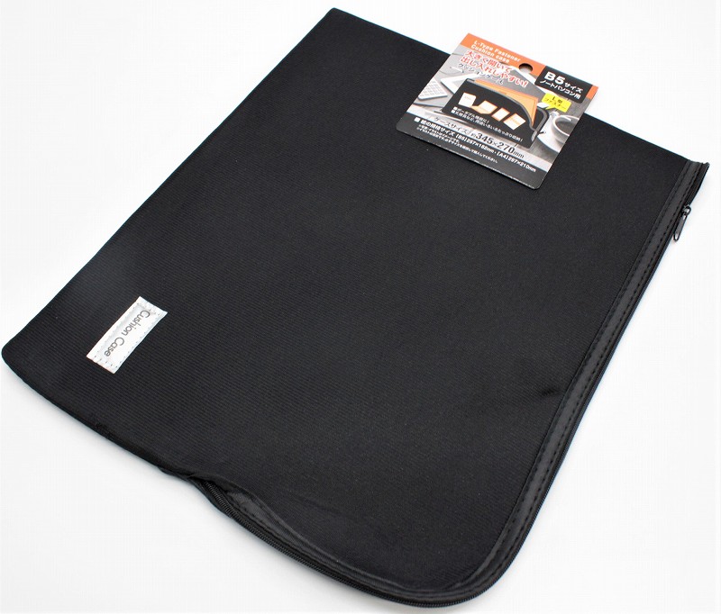 L型ﾌｧｽﾅｰｸｯｼｮﾝｹｰｽ　34.5X27(B5ﾉｰﾄﾊﾟｿｺﾝ)